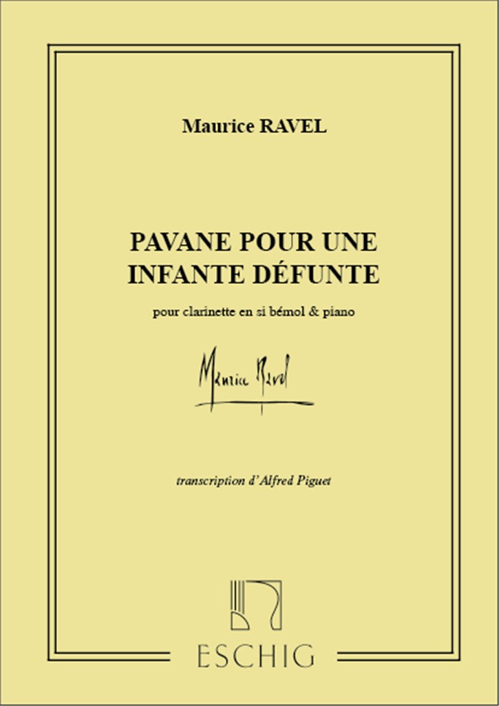 Pavane Pour Une Infante Defunte